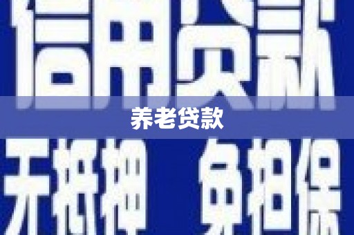 工布江达养老贷款