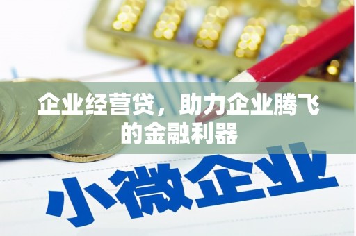 工布江达企业经营贷，助力企业腾飞的金融利器