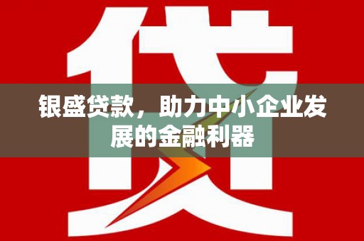 工布江达银盛贷款，助力中小企业发展的金融利器