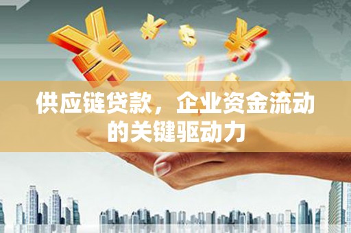 工布江达供应链贷款，企业资金流动的关键驱动力