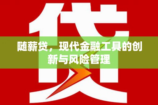 工布江达随薪贷，现代金融工具的创新与风险管理