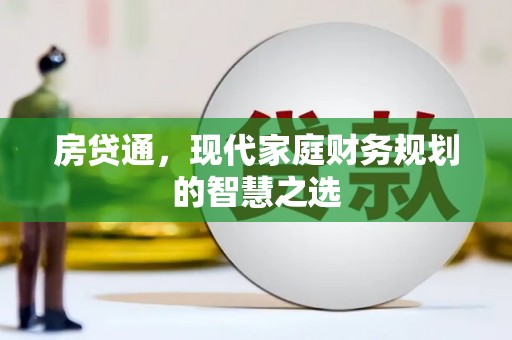 工布江达房贷通，现代家庭财务规划的智慧之选