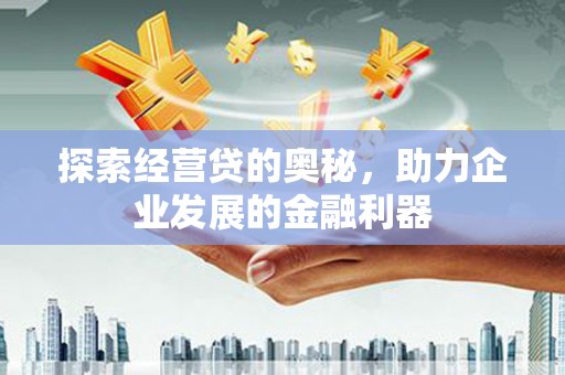 工布江达探索经营贷的奥秘，助力企业发展的金融利器