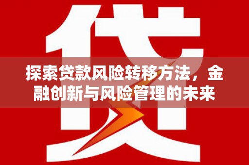 工布江达探索贷款风险转移方法，金融创新与风险管理的未来