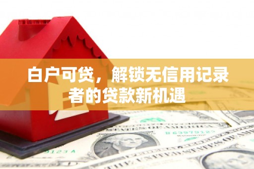 工布江达白户可贷，解锁无信用记录者的贷款新机遇