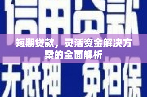 工布江达短期贷款，灵活资金解决方案的全面解析