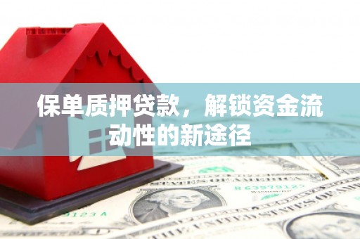 工布江达保单质押贷款，解锁资金流动性的新途径