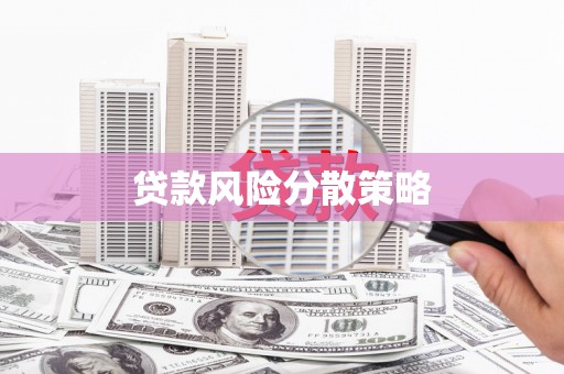 工布江达贷款风险分散策略
