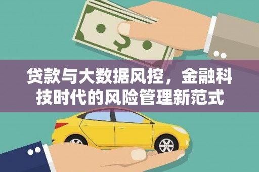 工布江达贷款与大数据风控，金融科技时代的风险管理新范式