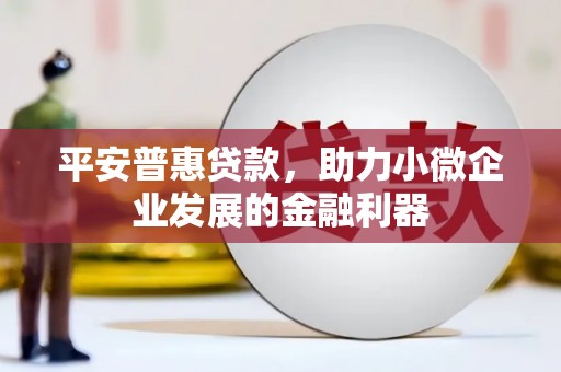 工布江达平安普惠贷款，助力小微企业发展的金融利器