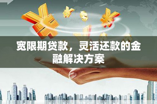 工布江达宽限期贷款，灵活还款的金融解决方案