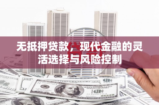 工布江达无抵押贷款，现代金融的灵活选择与风险控制