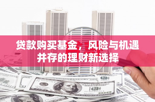工布江达贷款购买基金，风险与机遇并存的理财新选择