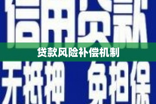 工布江达贷款风险补偿机制