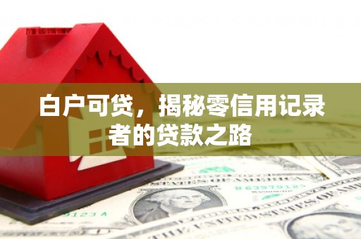 工布江达白户可贷，揭秘零信用记录者的贷款之路